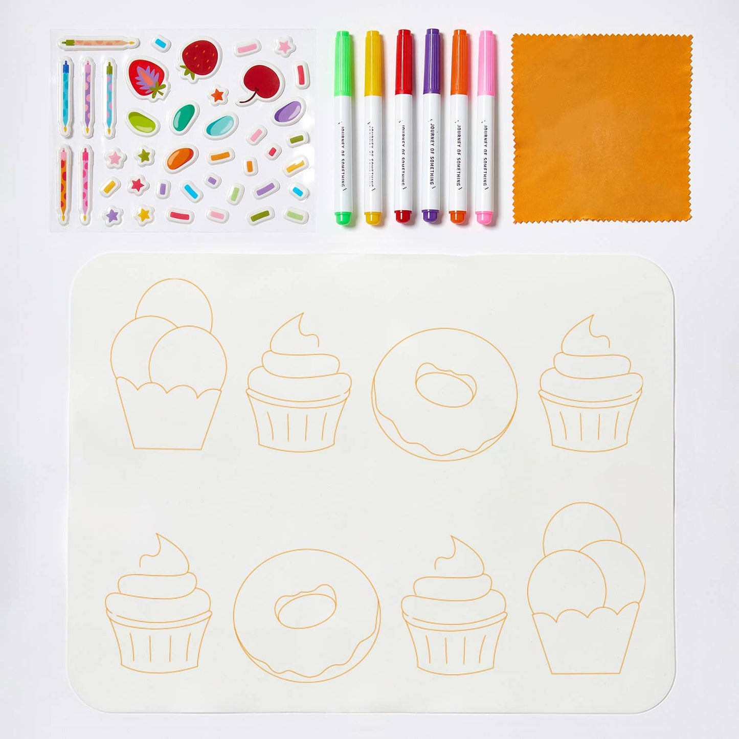 Journey Of Something AU & EU - Wipeable Silicone Colouring Mat - Sweet As