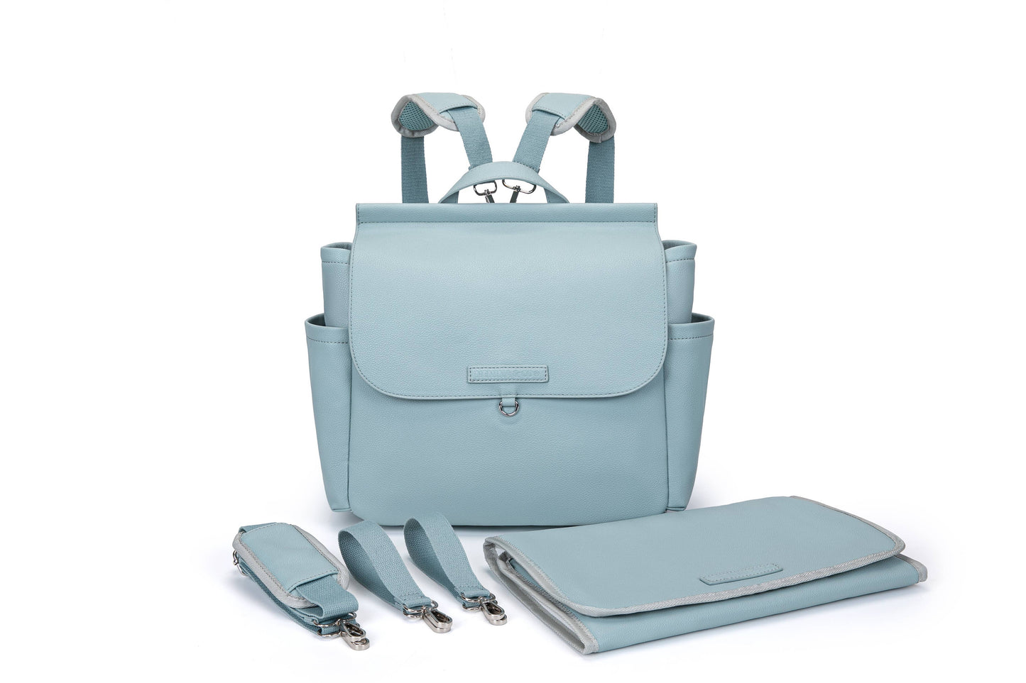 MIREM By Nenina & Co Dusty Blue Maternal Bag + Gift Changer