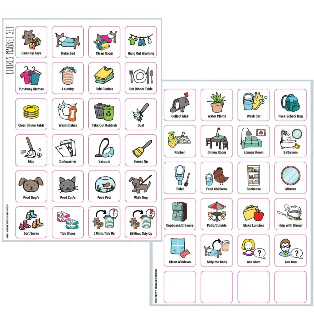 Magnet Set - Chore