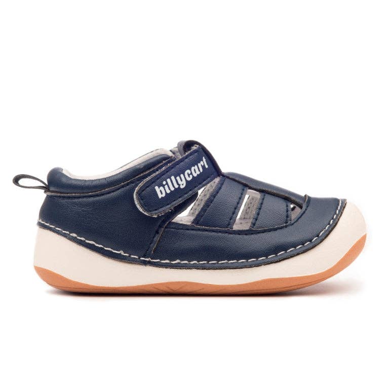 Billycart Kids - Taylor Navy Blue Unisex Baby and Toddler Sandals