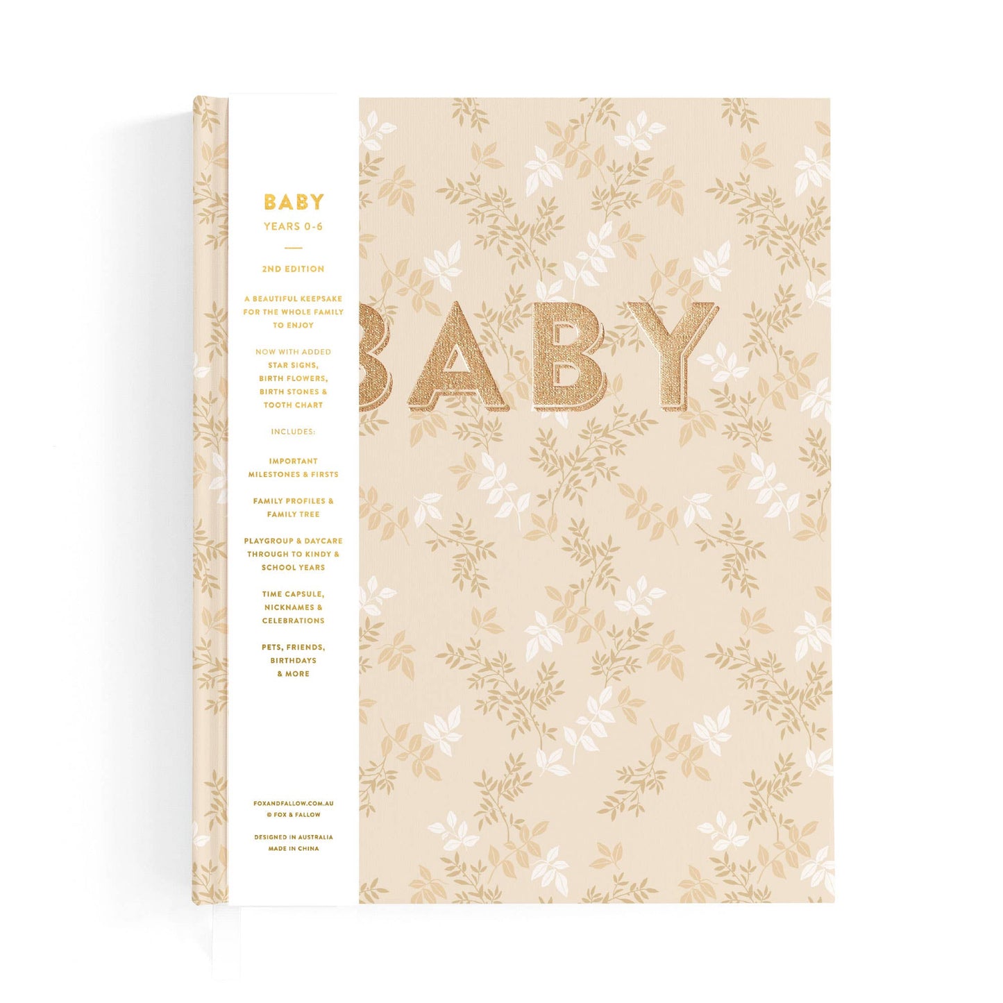 Fox & Fallow - Baby Book Cedarwood