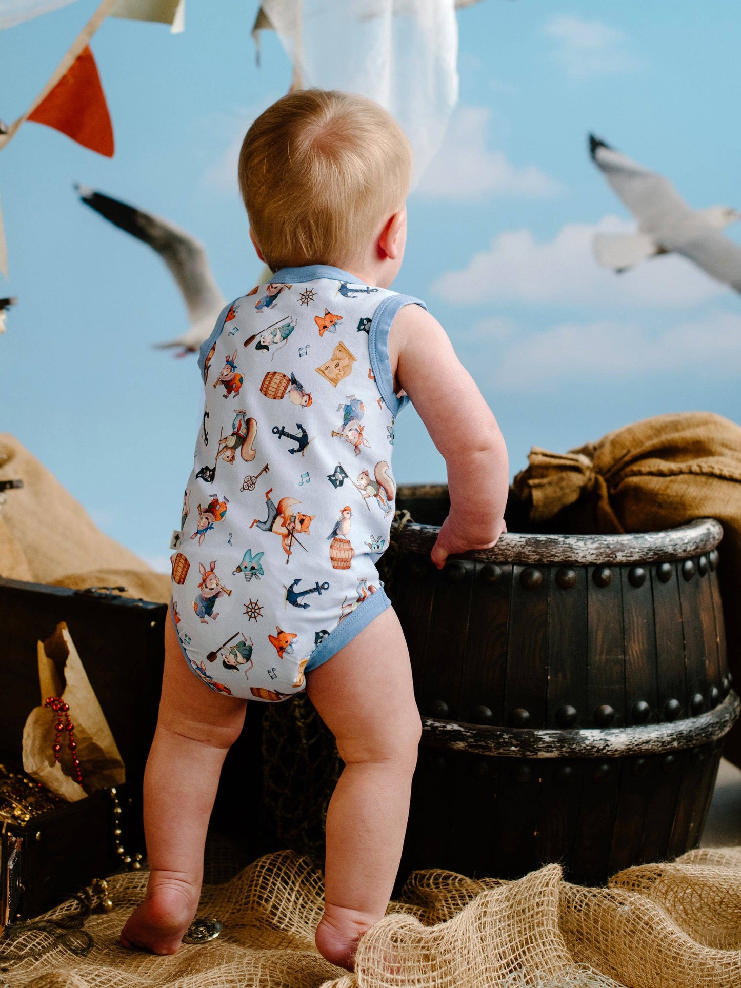 Fleur Harris - 'Sea Shanty' All Day Bodysuit