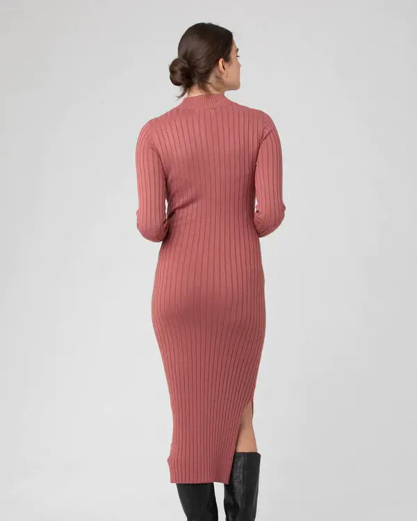Ripe Maternity - Nella Rib Nursing Knit Dress