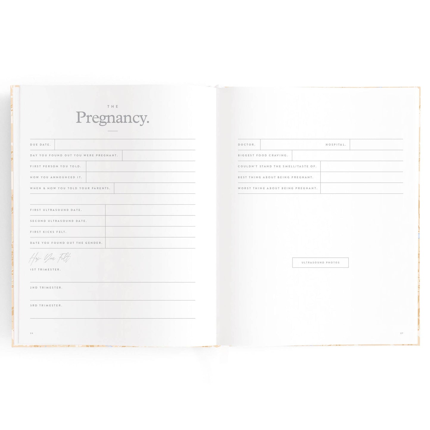 Fox & Fallow - Baby Book Forest Friends Maple