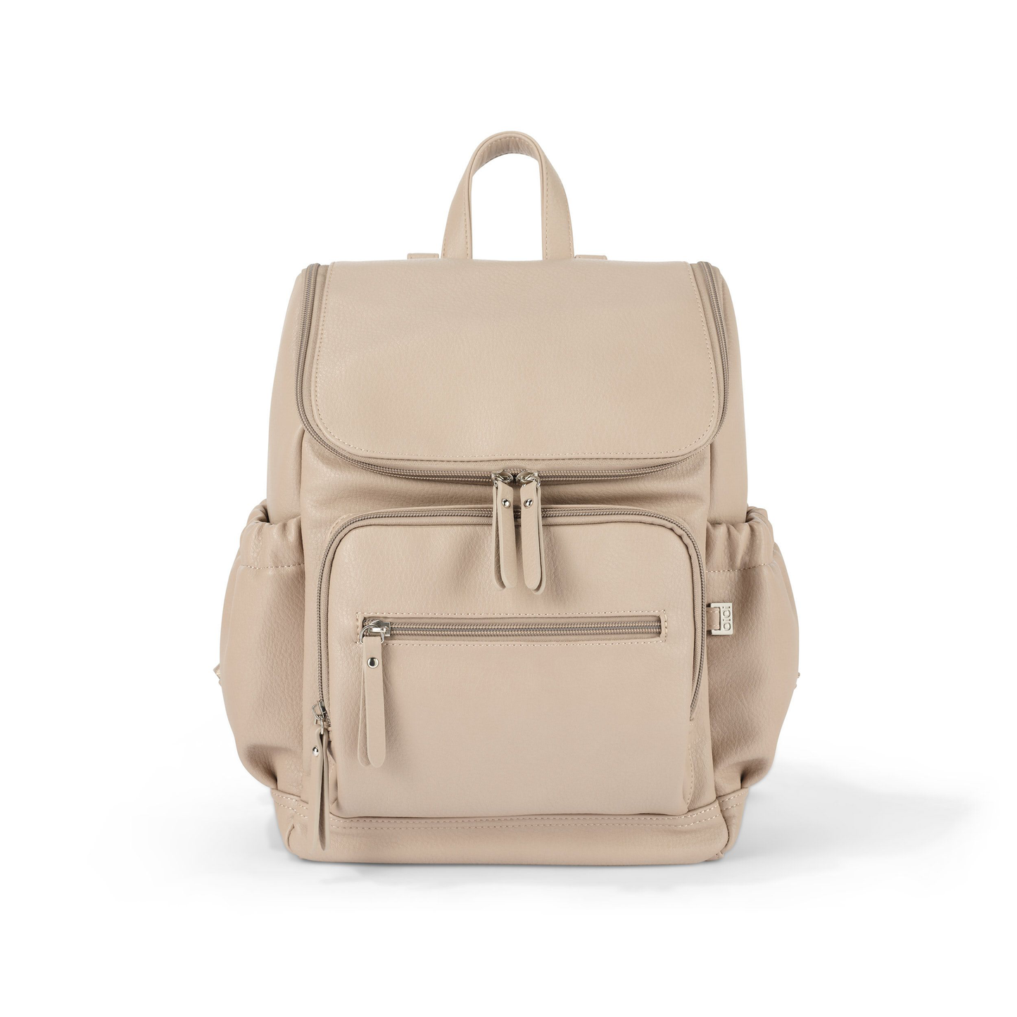 OiOi - Mini Signature Backpack - Oat Vegan Leather