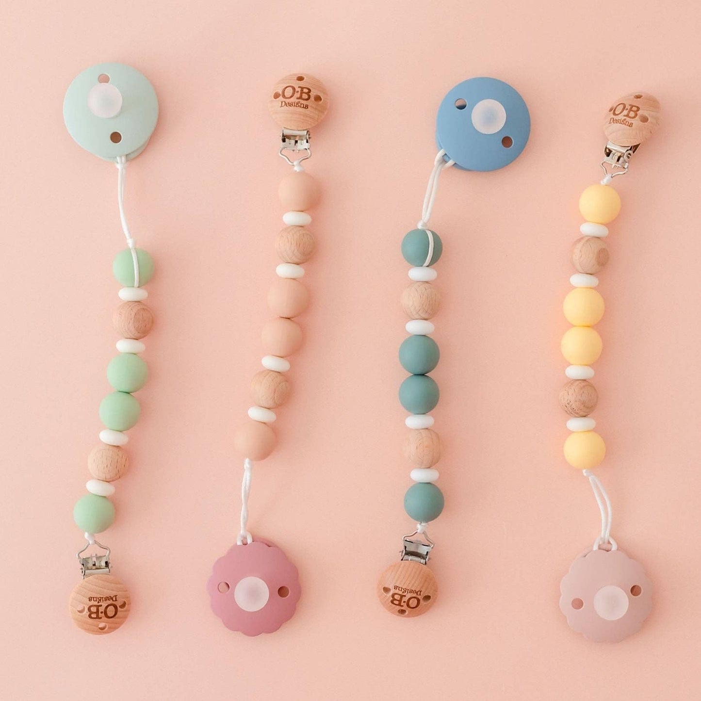 OB Australia - Peach Pink Eco-Friendly Dummy Chain
