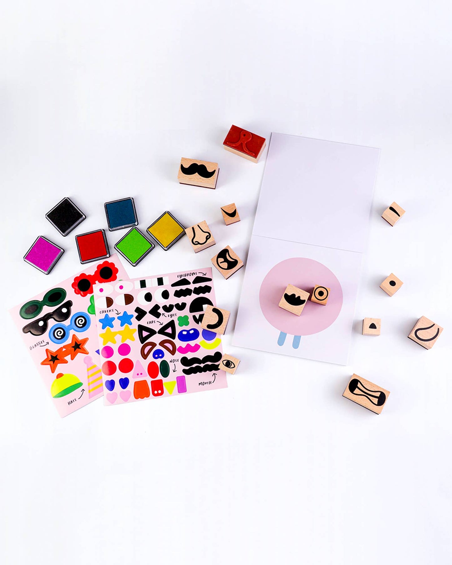 Journey Of Something AU & EU - Stamp Kit - Cool Faces