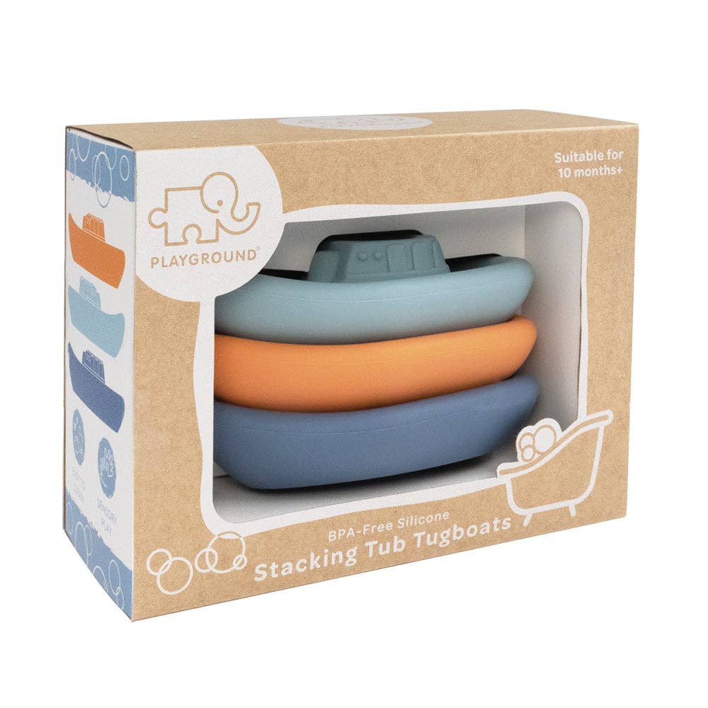 Living Textiles - 3pk Silicone Tub Time Boat