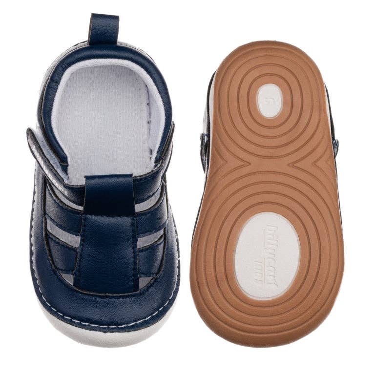 Billycart Kids - Taylor Navy Blue Unisex Baby and Toddler Sandals
