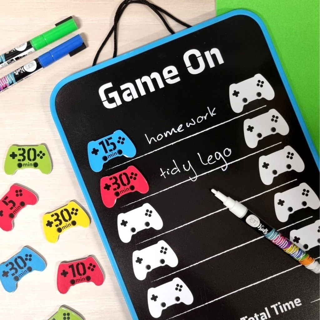 Prepp'd Kids - Game On Chore Chart (A4)