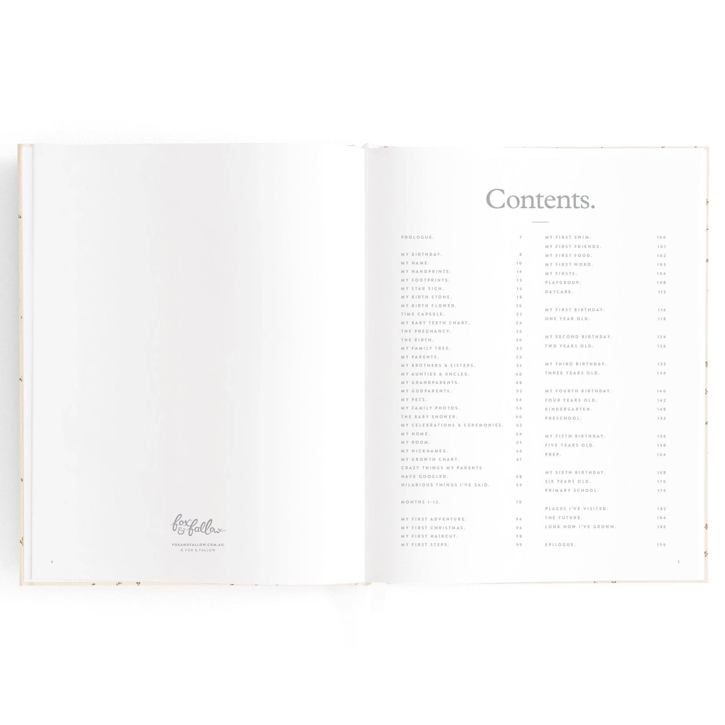 Fox & Fallow - Baby Book Broderie