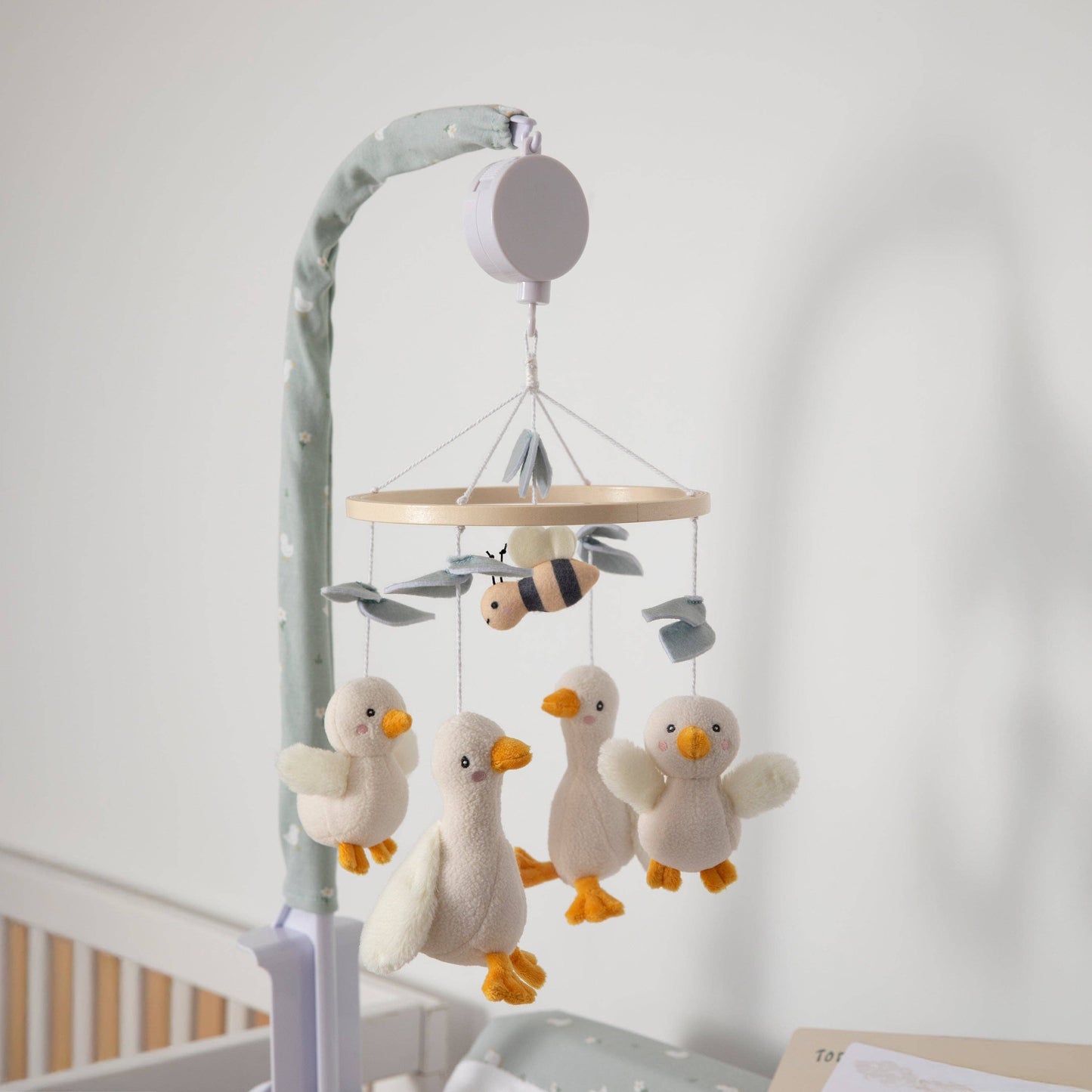 Living Textiles - Musical Mobile Set - Goosey Goosey