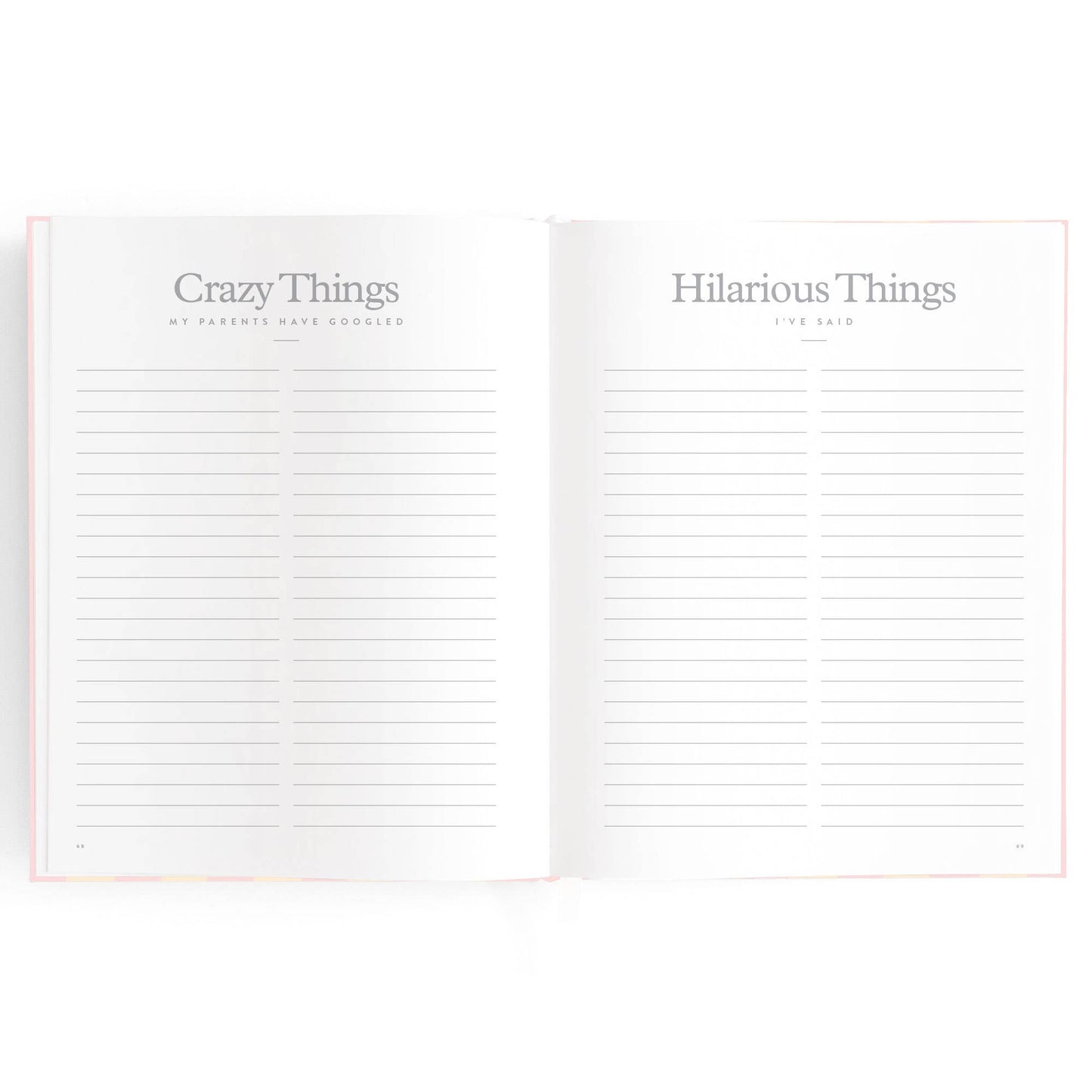 Fox & Fallow - Baby Book Petal Stripe