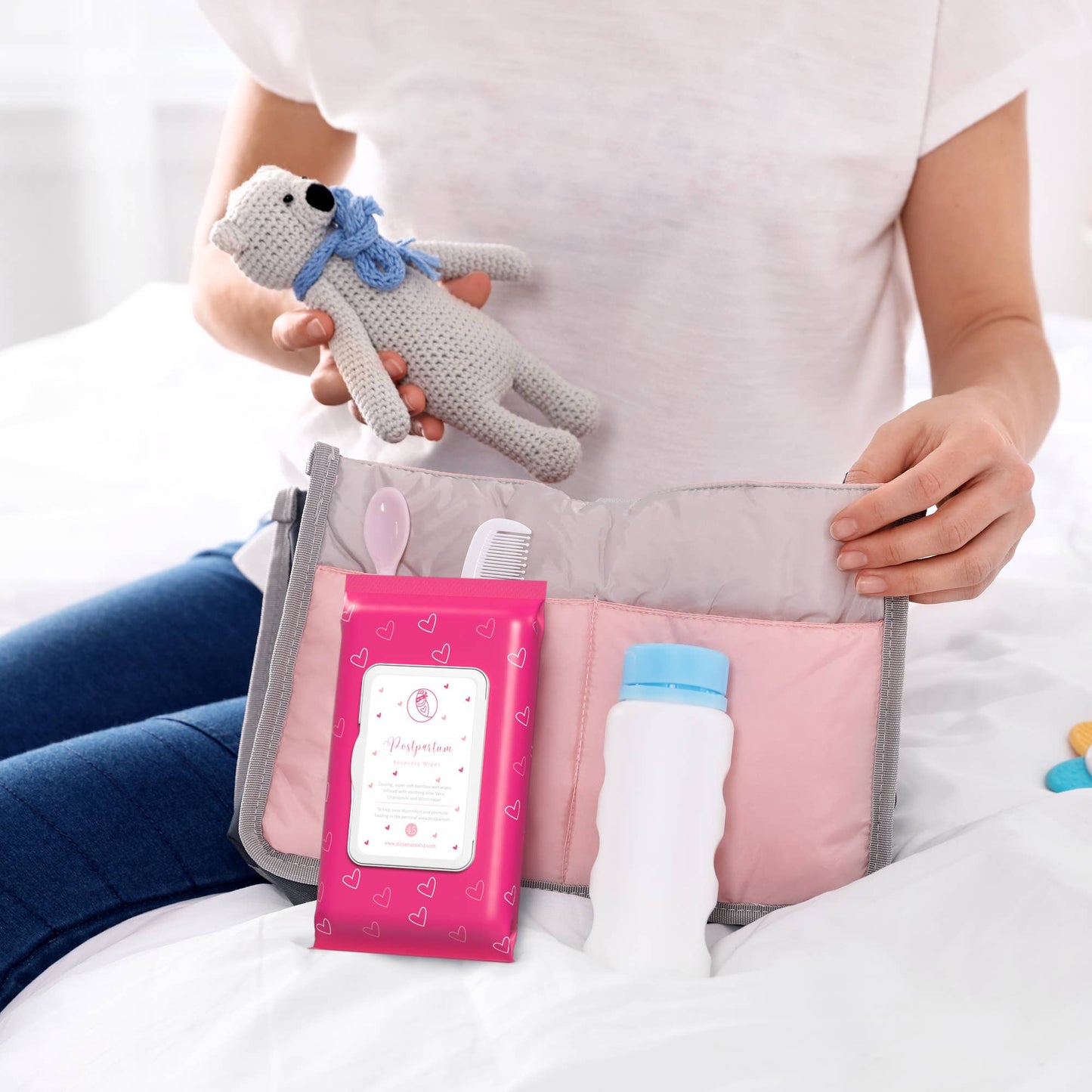 Ninja Mama - Postpartum Perineal Witch Hazel Recovery Wipes/ Pad Liners.