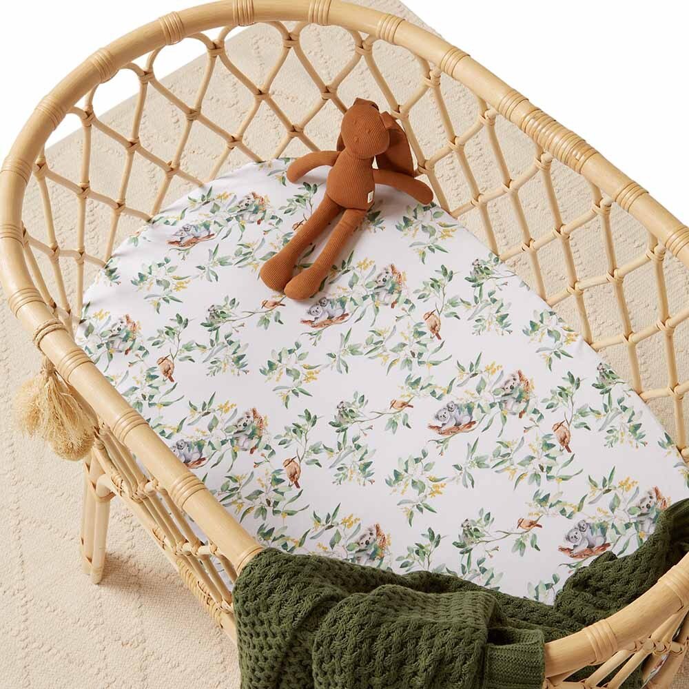 Eucalypt Organic Bassinet/Change Pad Cover