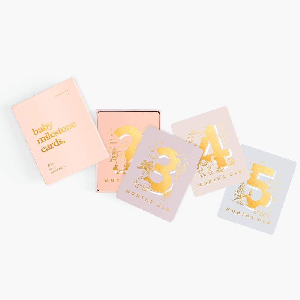 Fox & Fallow - Baby Milestone Cards