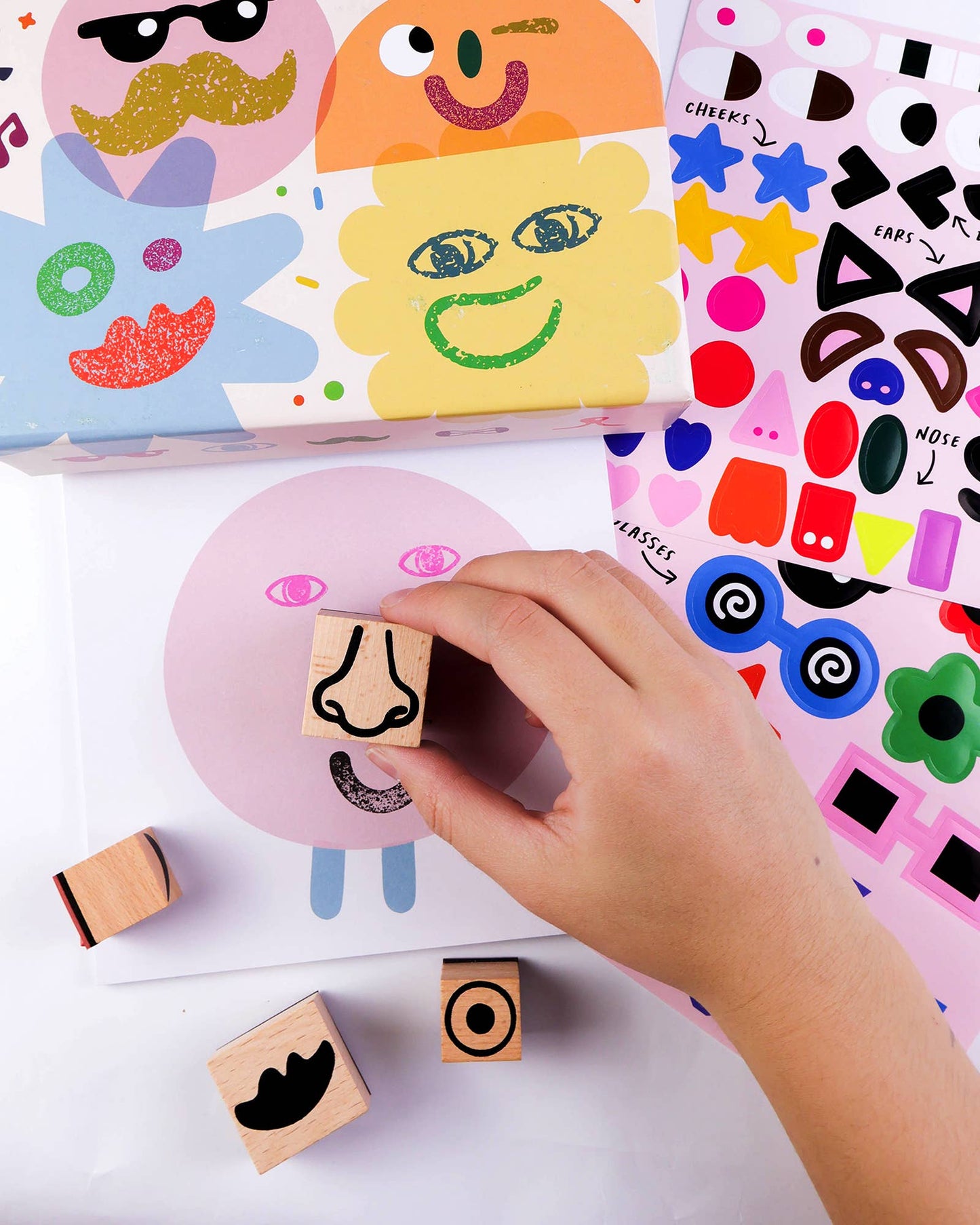 Journey Of Something AU & EU - Stamp Kit - Cool Faces