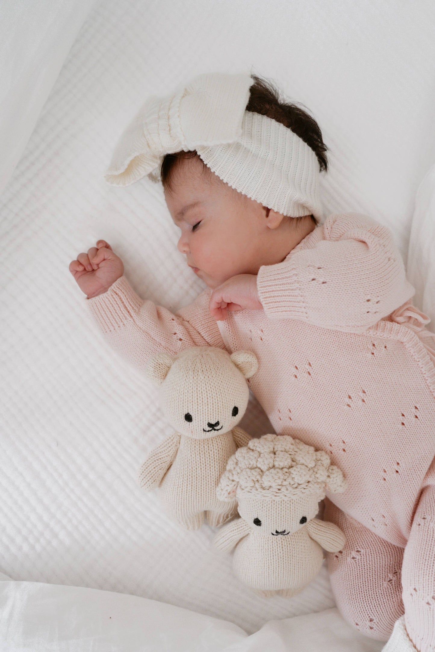 Petite + Co - POINTELLE ROMPER | BABY PINK