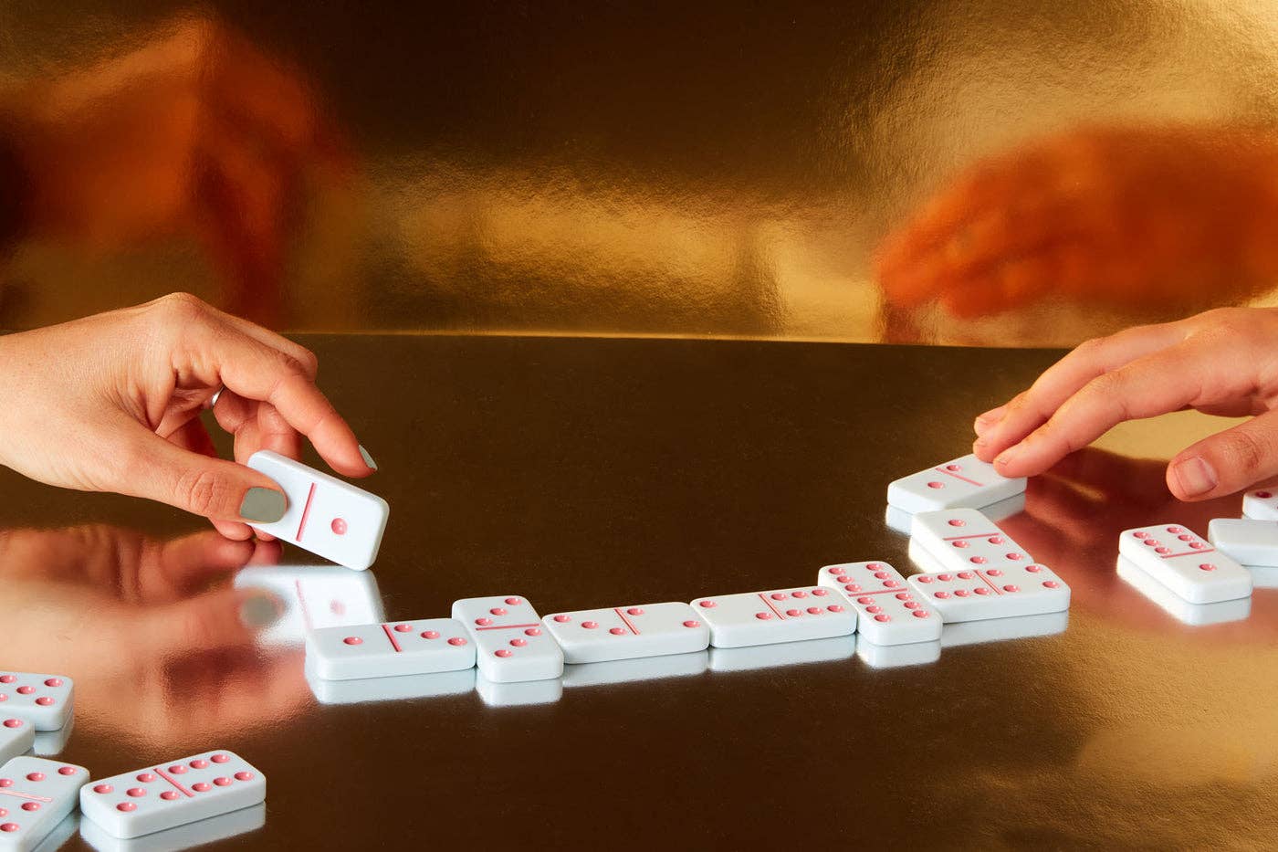 Journey Of Something AU & EU - Classic Dominoes Board Game - 28 Tiles