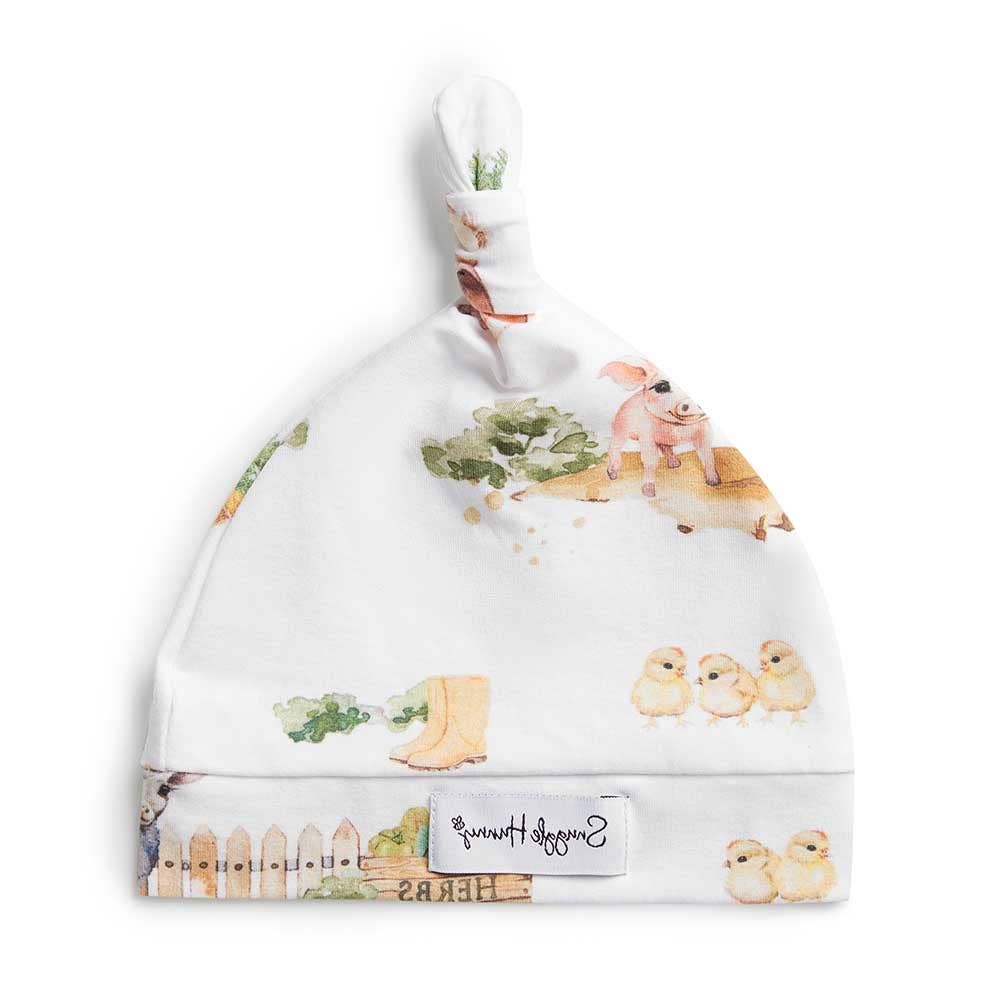 Snuggle Hunny - Farm Organic Knotted Beanie
