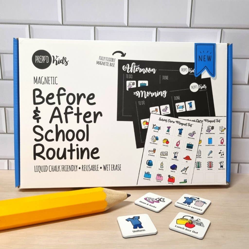 Before & After School Routine Chart (A4)