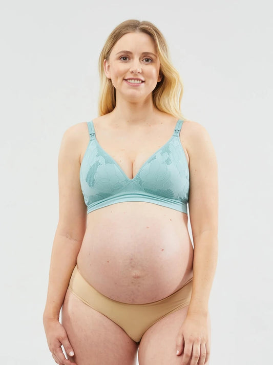 Cake Maternity - Freckles Recycled Maternity & Nursing Bra - Teal