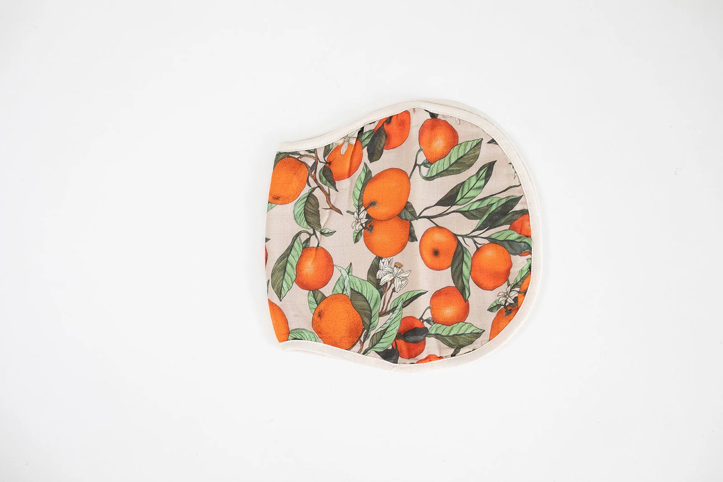 Bubba Bump Clementine Organic Baby Burp Cloth