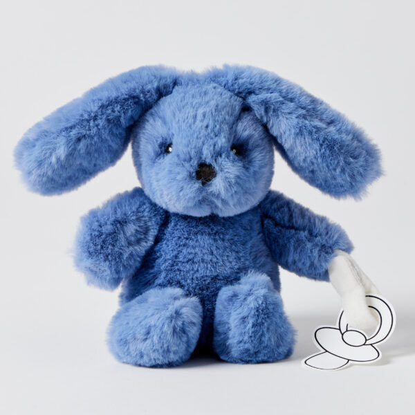 Cobalt Blue Bunny Dummy Clip