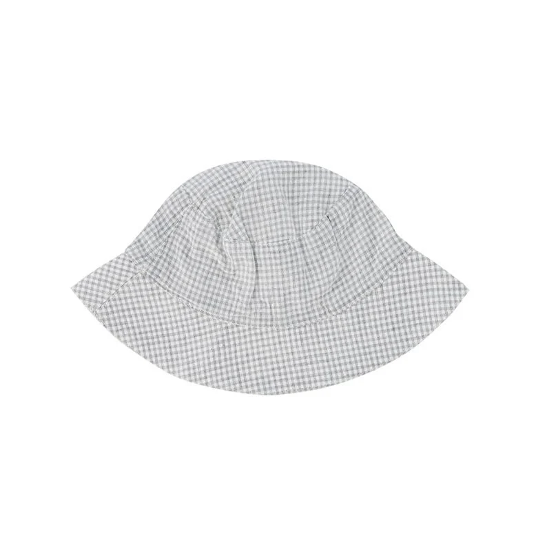 Sky Gingham Hat - Jamie Kay