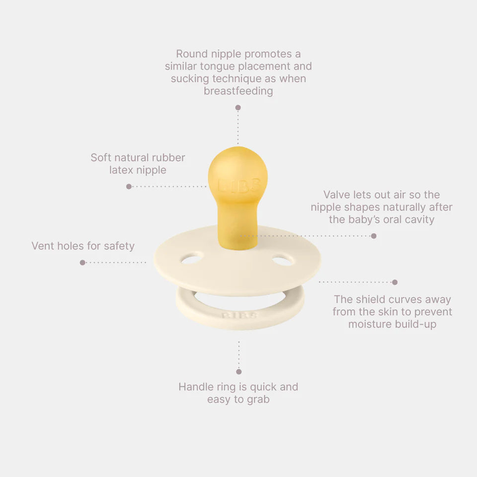 Bibs Dummies - Island Sea - Round