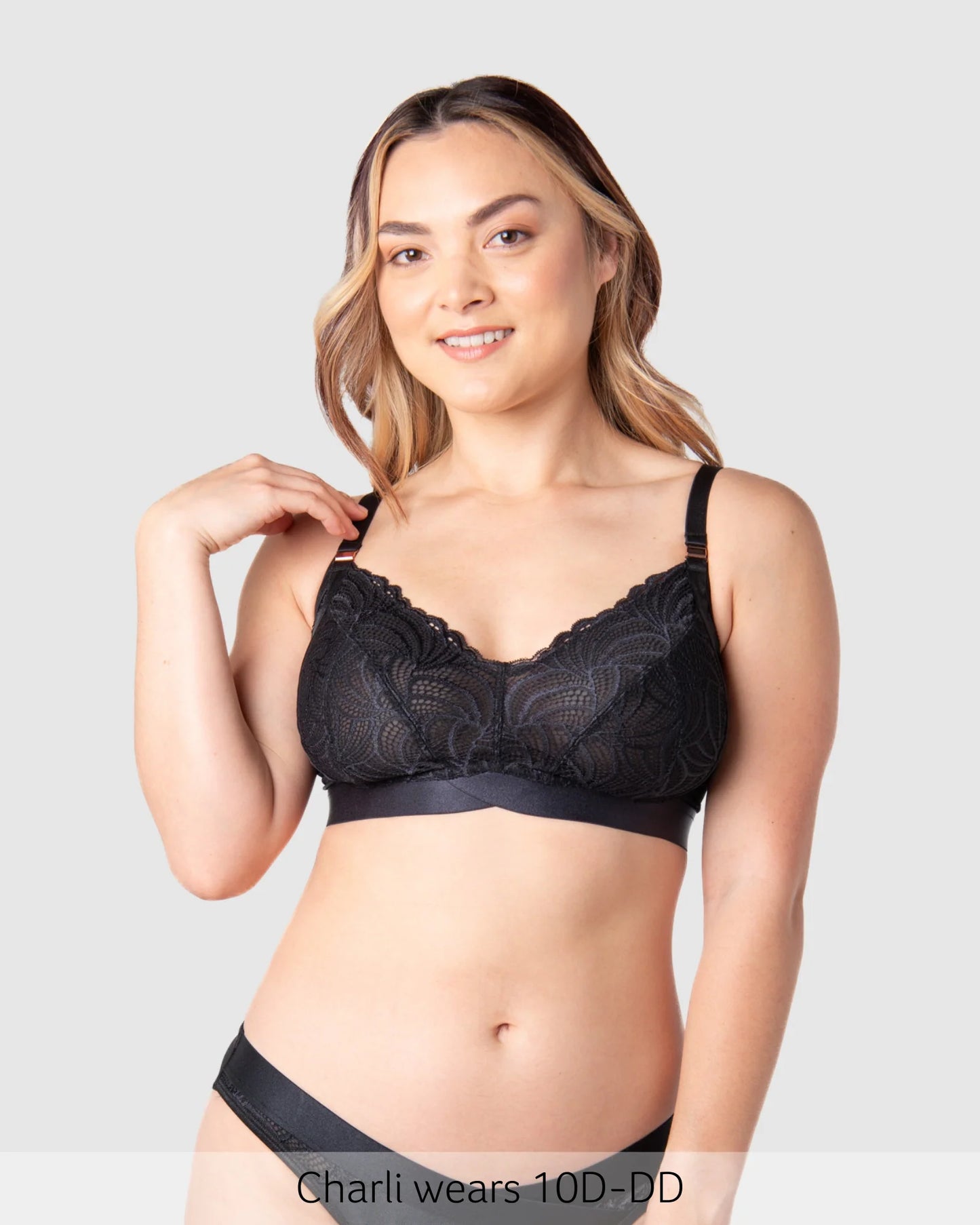 Warrior 2.0 Multifit Nursing Bra - Black