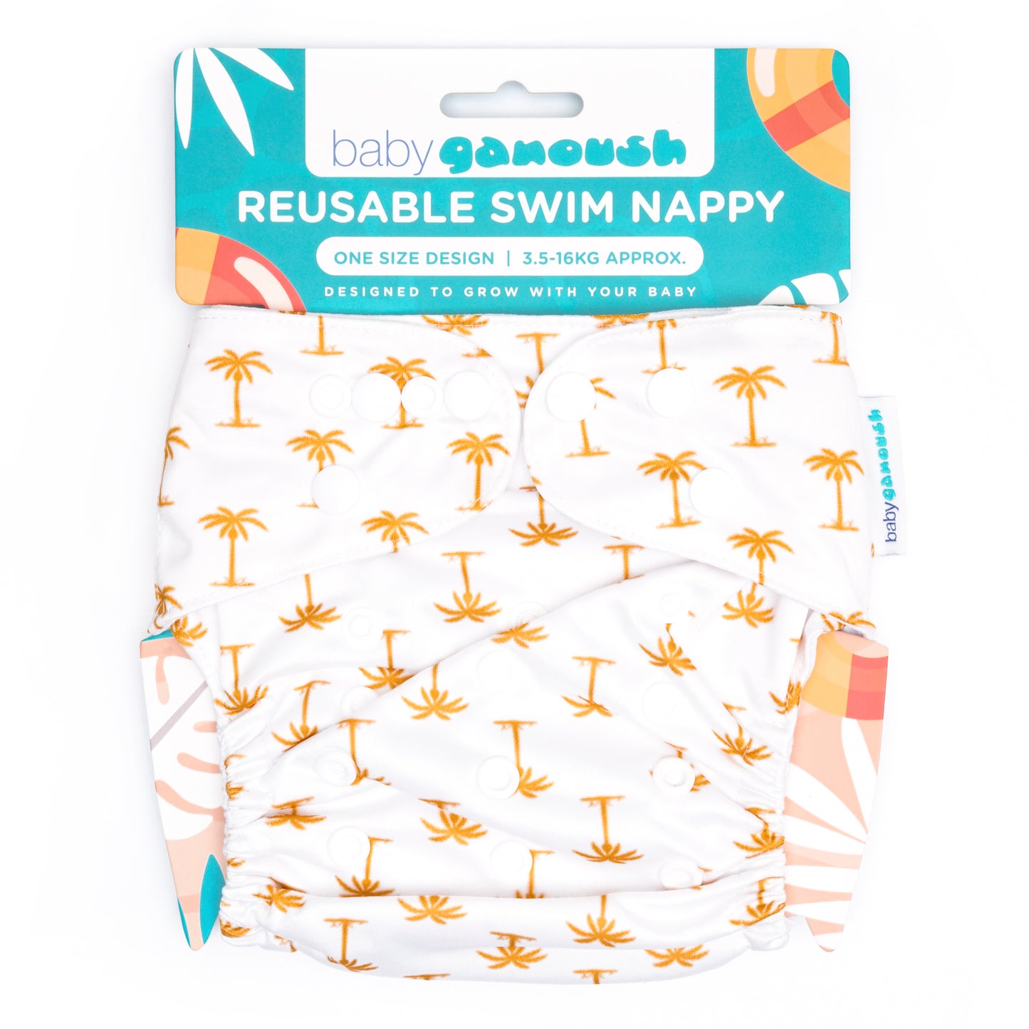 Palm Breeze | Reusable Swim Nappy