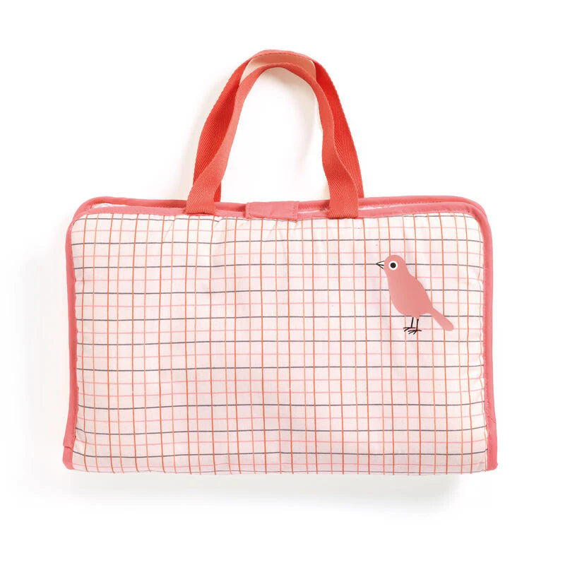 Pink Peak Doll Changing Bag Set