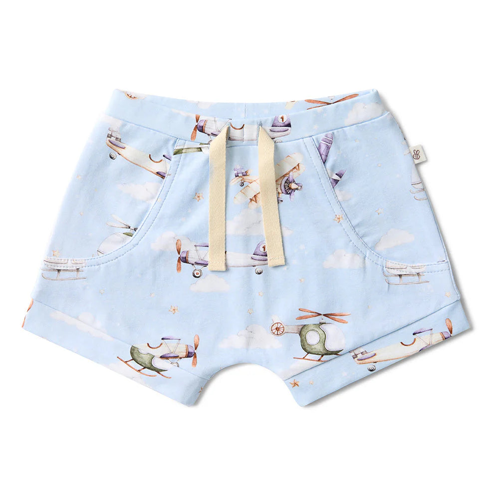 Snuggle Hunny - Taking Flight Organic Shorts