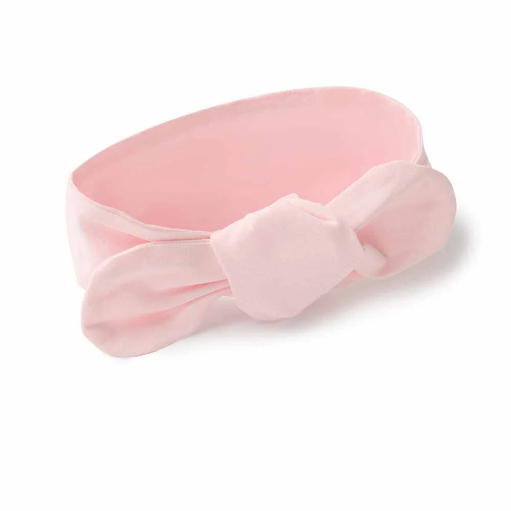 Snuggle Hunny - Baby Pink Organic Topknot
