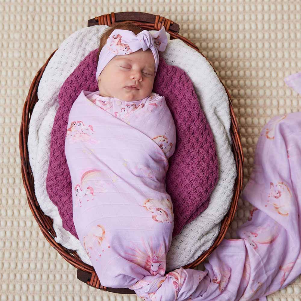Unicorn Muslin Wrap