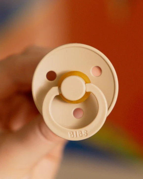 Bibs Dummies - Vanilla - Round