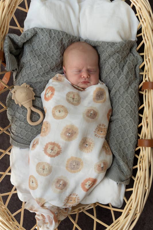 Lions Muslin Wrap/Swaddle