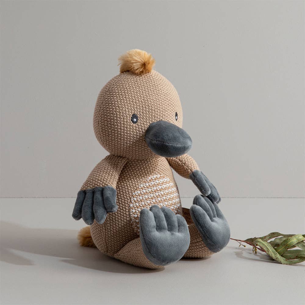 Living Textiles - Knitted Toy - Penny the Platypus