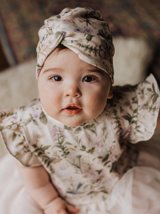 Baby Turban - Garden Party