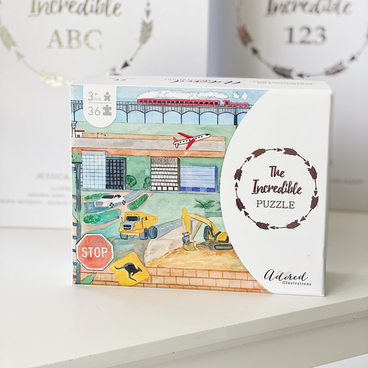 Adored Illustrations - The Incredible Puzzle