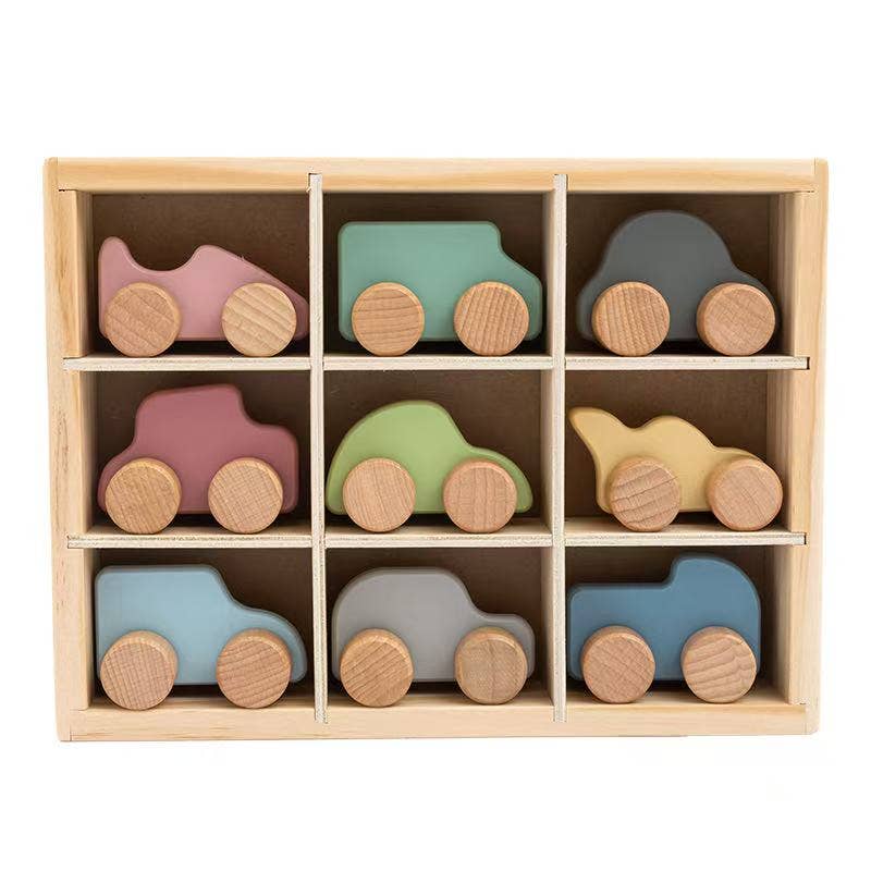 ToysLink - Wooden Mini Car Set