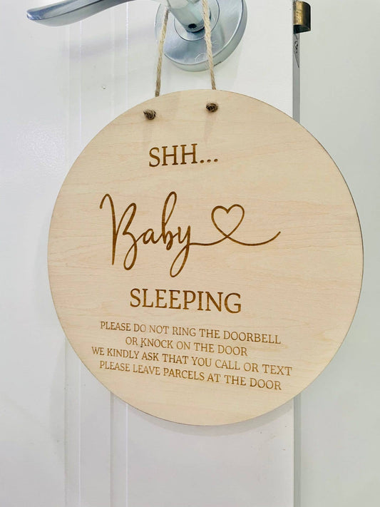 Timber Tinkers - Shh... Baby Sleeping - Please do not knock