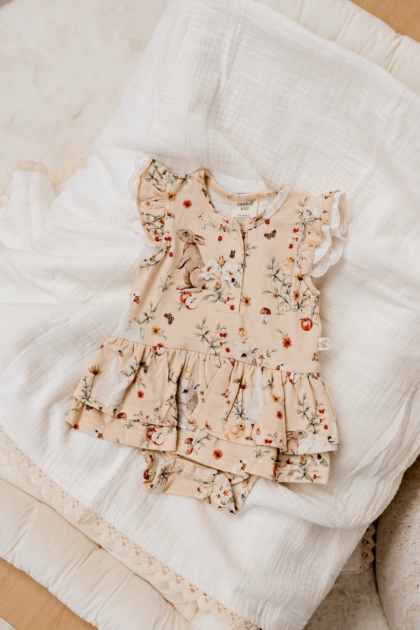 Confetti Kidz - In the Meadow Bodysuit Dress
