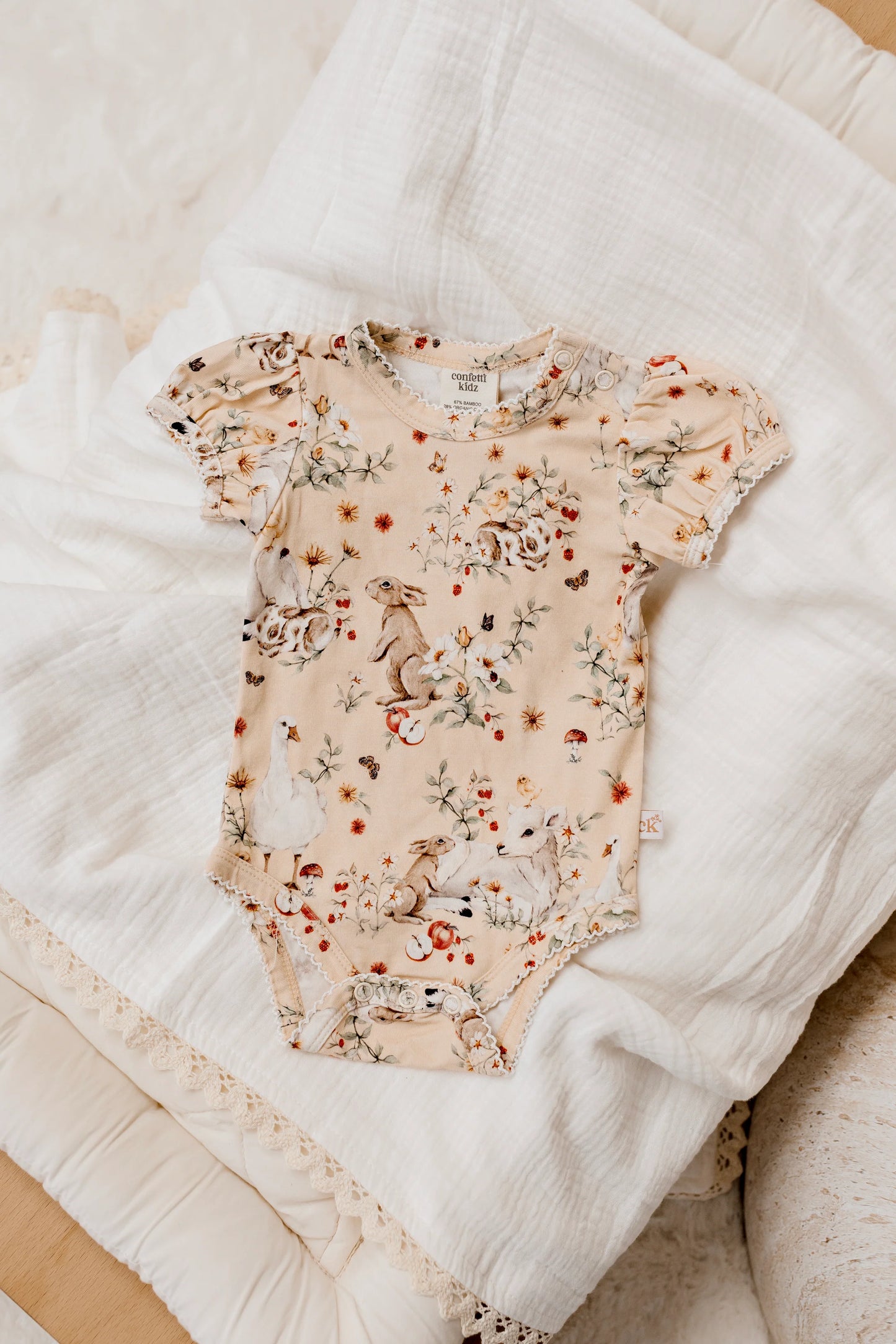 Confetti Kidz - In the Meadow Bamboo Bodysuit