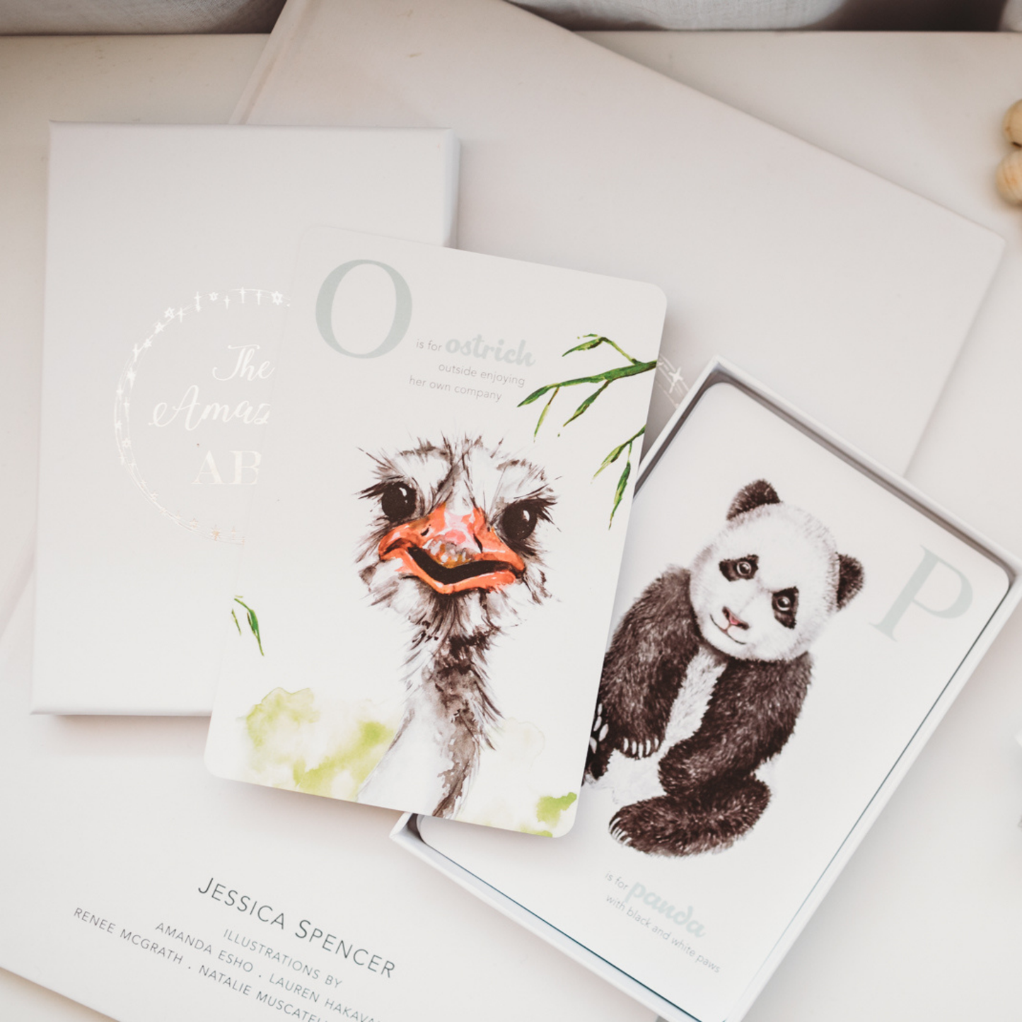 Adored Illustrations - The Amazing ABC Flash Cards