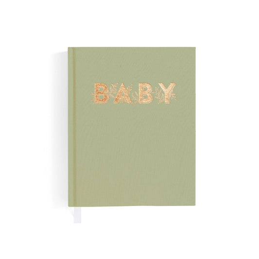 Fox & Fallow - Mini Baby Book Sage