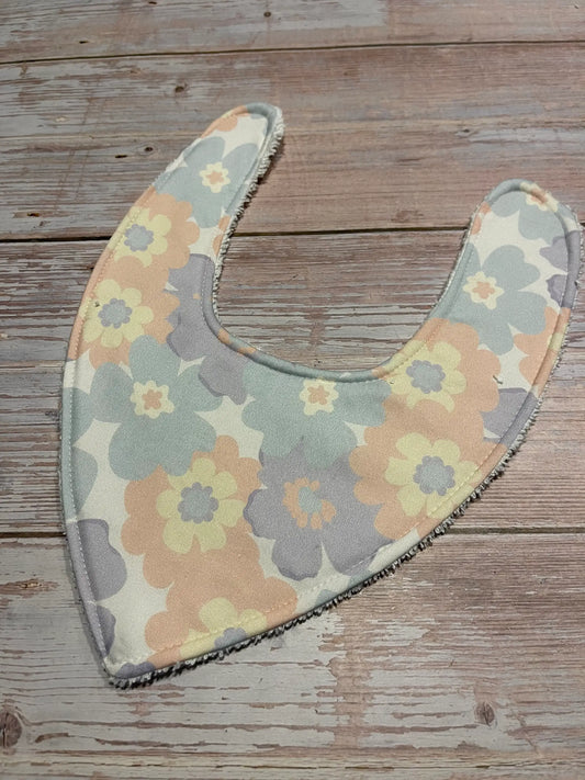 Finished with a Kiss - Dribble Bib, Bandanna Bib, Baby Bib - Natalie