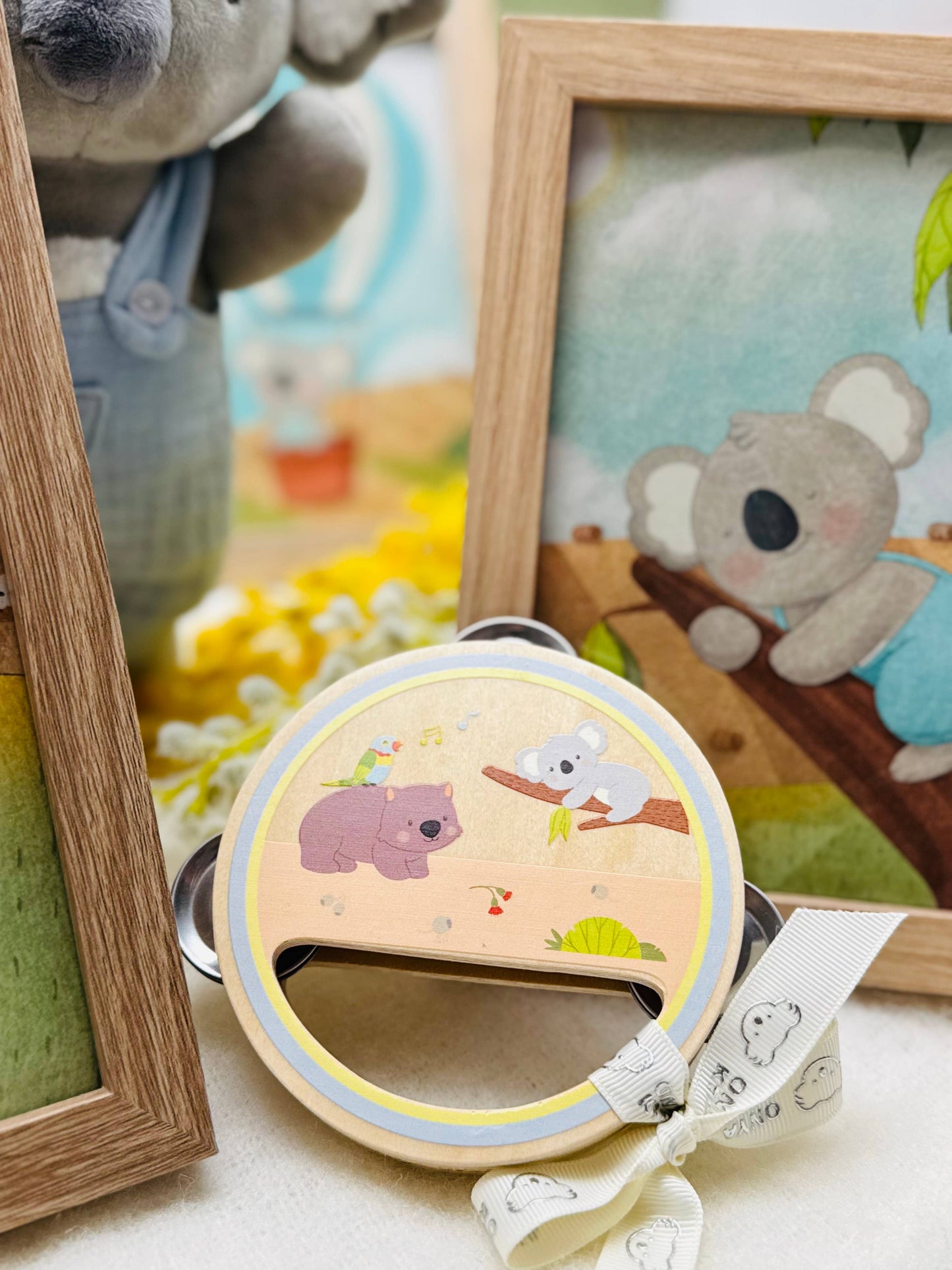 ToysLink - KoKo's Music Adventure Wooden Tambourines