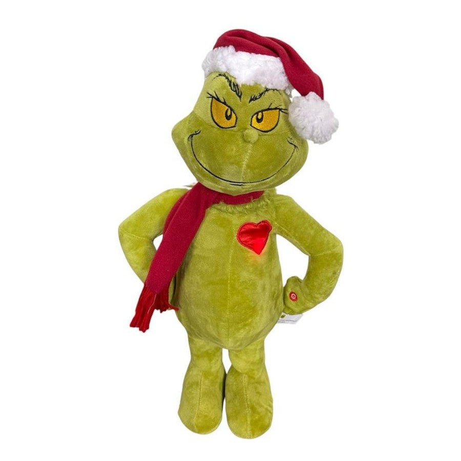 Door Greeter Grinch w/ Light Up Heart